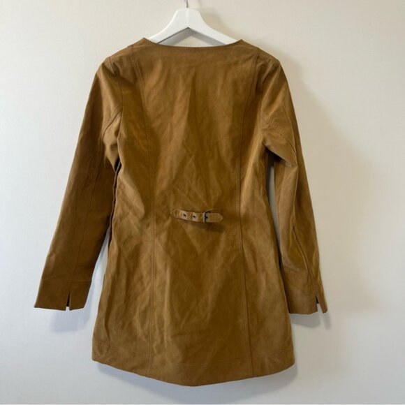 FREE PEOPLE Bradley Faux Suede Mini Dress Size S - Picture 6 of 13